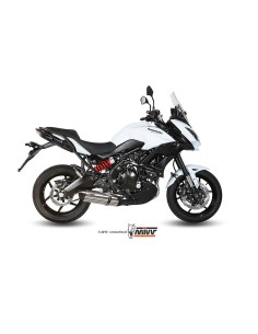 escape completo mivv 2x1 suono st steel con tapa carbono kawasaki versys 650 2015 22