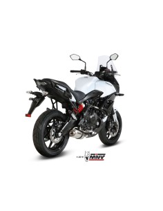 escape completo mivv 2x1 oval st steel kawasaki versys 650 2015 20 k 041 lx1 2