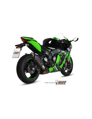 silencioso mivv suono acero negro carbon kawasaki zx 10 r rr se 2016 25 k 042 l9
