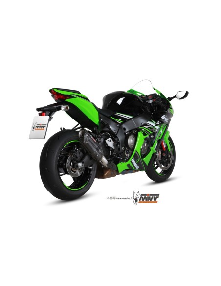 silencioso mivv suono acero negro carbon kawasaki zx 10 r rr se 2016 25 k 042 l9