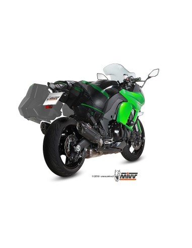 silenciosos mivv suono acero negro carbon kawasaki z1000 sx ninja 1000 sx 2014 19