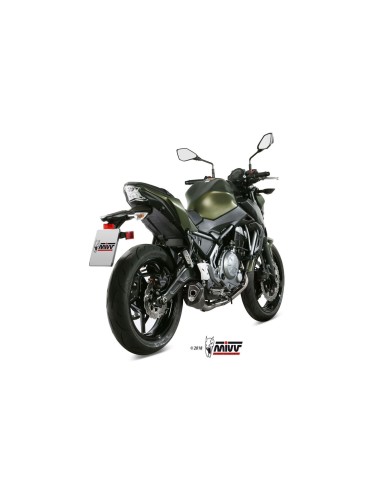 escape completo mivv 2x1 delta race black kawasaki ninja 650 z650 2017 23 k 044 ldrb