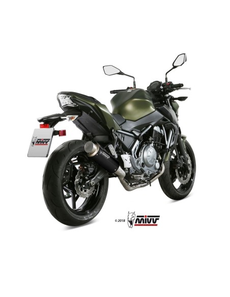 escape completo mivv 2x1 gp pro black kawasaki ninja 650 z650 2017 23 k 044 lxbp