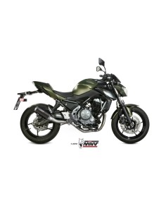 escape completo mivv 2x1 mk3 black kawasaki ninja 650 z650 2017 23 k 044 sm3b 2