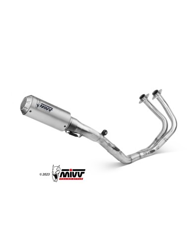 escape completo mivv 2x1 mk3 st steel kawasaki ninja 650 z650 2017 23 k 044 sm3x
