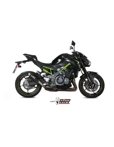 silencioso mivv gp pro carbono kawasaki z900 2017 19 z900 a2 2017 26 k 045 l2p