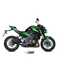 silencioso mivv double gun black kawasaki z900 2017 19 z900 a2 2017 26 k 045 ldgb 2