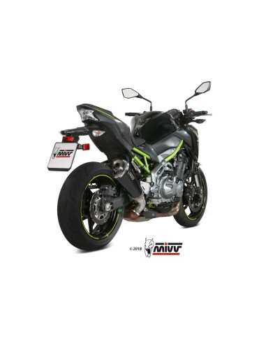 silencioso mivv delta race black kawasaki z900 2017 19 z900 a2 2017 26 k 045 ldrb