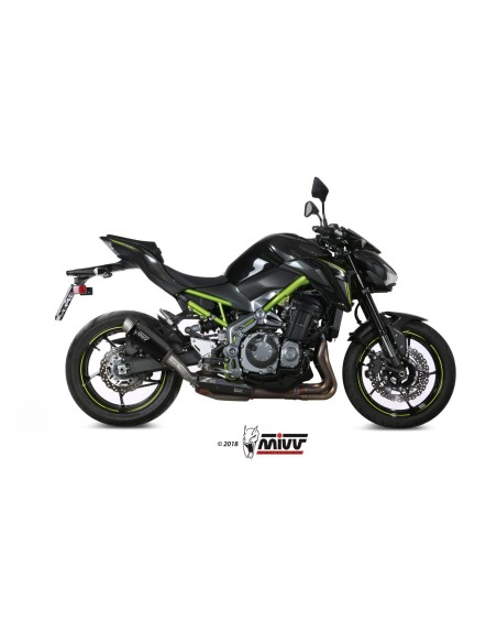 silencioso mivv gp pro black kawasaki z900 2017 19 z900 a2 2017 26 k 045 lxbp