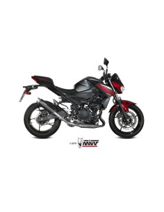 silencioso mivv gp pro black kawasaki ninja 400 2018 23 z400 2019 23 k 047 lxbp 2