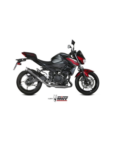 silencioso mivv gp pro black kawasaki ninja 400 2018 23 z400 2019 23 k 047 lxbp