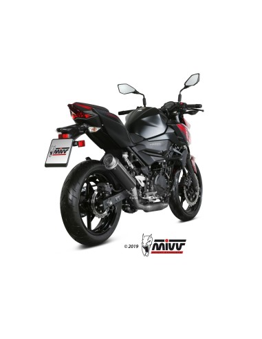 silencioso mivv gp pro black kawasaki ninja 400 2018 23 z400 2019 23 k 047 lxbp