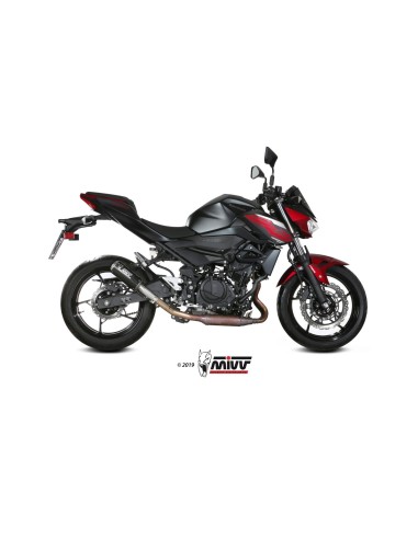 silencioso mivv mk3 carbono kawasaki ninja 400 2018 23 z400 2019 23 k 047 sm3c