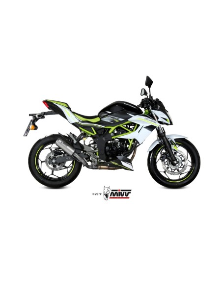 silencioso mivv mk3 st acero kawasaki ninja 125 z125 2019 24 k 048 sm3x