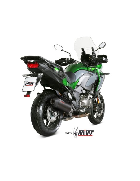 silencioso mivv oval carbono c tapa carbono kawasaki versys 1000 s se 2019 24