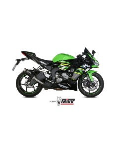 silencioso mivv gp pro carbono kawasaki zx 6 r 636 2019 20 k 050 l2p 2