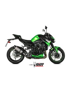 silencioso mivv suono st acero carbono kawasaki z900 2020 24 k 052 l7 2