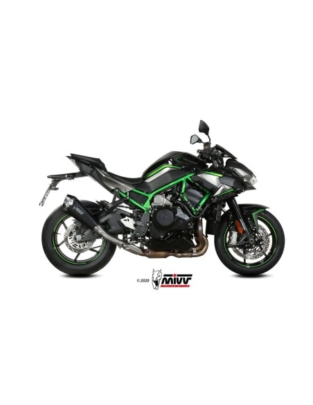 silencioso mivv delta race black kawasaki z h2 se 2020 24 k 053 ldrb