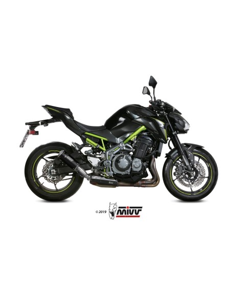 silencioso mivv mk3 black kawasaki z900 a2 2017 26 k 056 lm3b