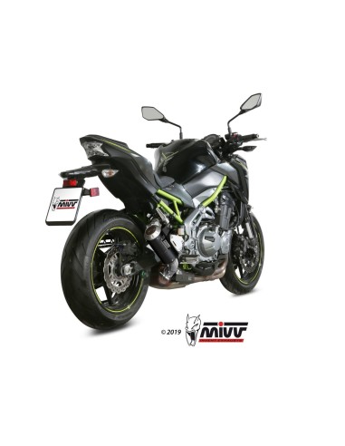 silencioso mivv mk3 carbono kawasaki z900 a2 2017 26 k 056 lm3c