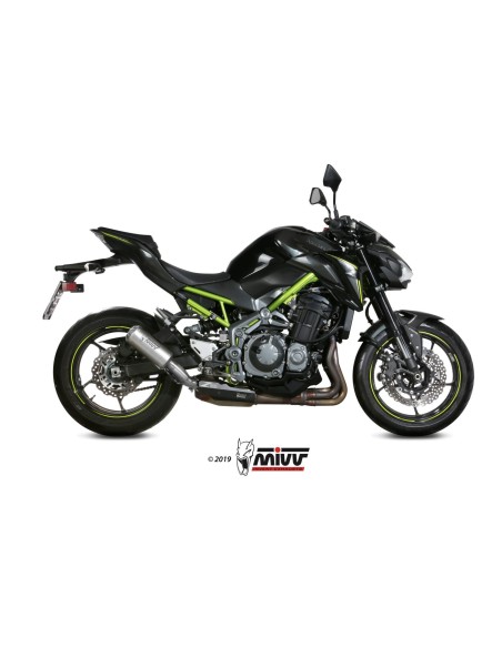 silencioso mivv mk3 st acero kawasaki z900 a2 2017 26 k 056 lm3x