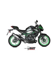 silencioso mivv ak 1 titanium con tapa de carbono kawasaki z500 se 2024 26 k 061 l4k 2