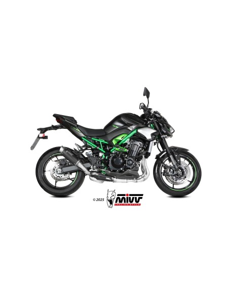 silencioso mivv gppro black kawasaki z900 2025 k 062 lxbp