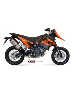 silenciosos mivv 2 bolt on suono st steel con tapa carbono ktm 690 sm 2007 12 kt 003 l7 2