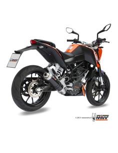 escape completo mivv 1x1 gp black ktm 125 duke 2011 16 200 duke 2012 14 kt 009 lxb 2