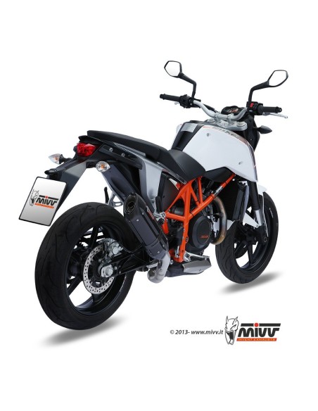 silencioso mivv suono acero negro carbon ktm 690 duke 2012 18 kt 010 l9