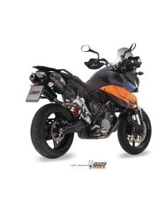 silenciosos mivv oval carbono c tapa carbono ktm 990 supermoto smt 2009 13 kt 013 l3c