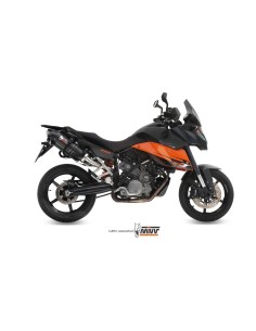 silenciosos mivv oval carbono c tapa carbono ktm 990 supermoto smt 2009 13 kt 013 l3c 2