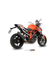 silencioso mivv oval carbono c tapa carbono ktm 1290 superduke 2014 19 kt 014 l3c 2