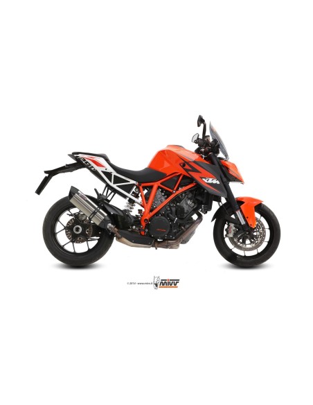 silencioso mivv suono st acero carbono ktm 1290 superduke 2014 19 kt 014 l7