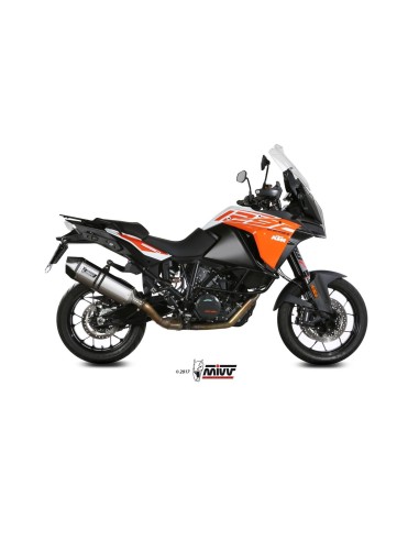 silencioso mivv speed edge st acero carbono ktm 1050 1090 1190 1290 adventure kt 017 lrx