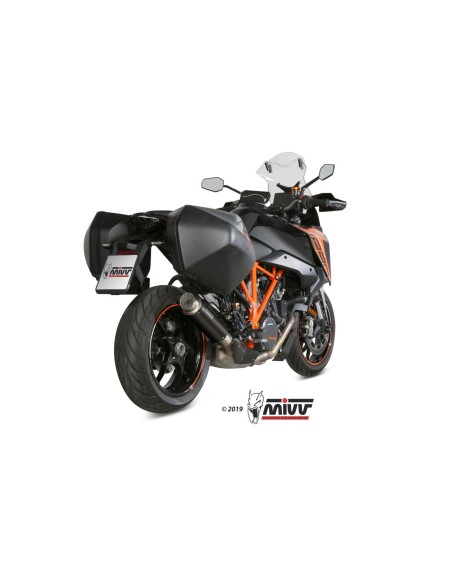 silencioso mivv gp pro black ktm 1290 superduke gt 2016 24 kt 018 lxbp