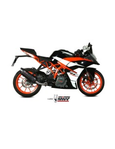 silencioso mivv suono acero negro carbon ktm 125 390 duke rc 125 390 2017 20 kt 019 l9 2