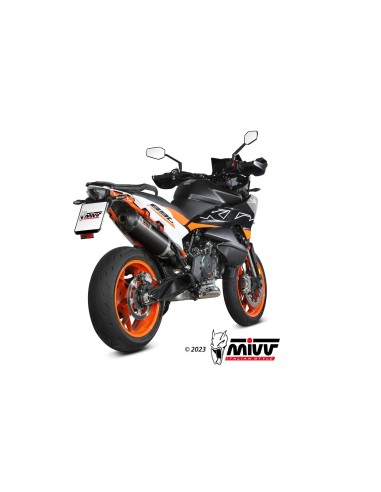 silencioso mivv oval acero negro carbon ktm 890 smt 2023 26 kt 021 lvc
