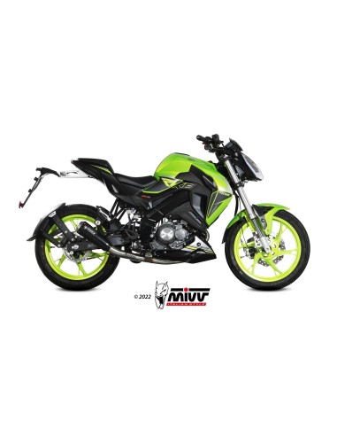 escape completo mivv 1x1 x m1 black keeway rkf 125 2021 24 kw 001 sc4b