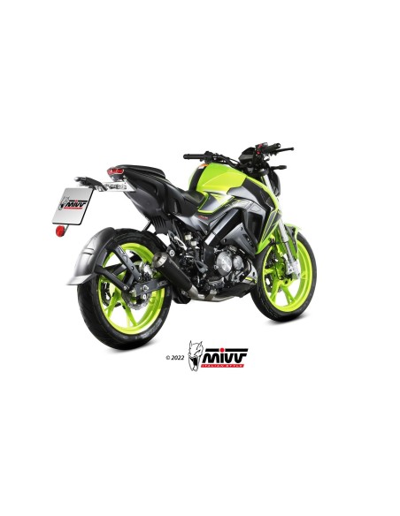 escape completo mivv 1x1 x m1 black keeway rkf 125 2021 24 kw 001 sc4b