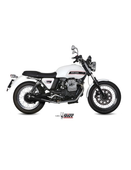 silenciosos mivvghibli black moto guzzi v7 classic special 2008 16 m 010 lgb