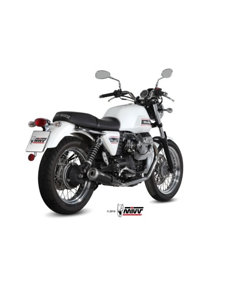 silenciosos mivvghibli black moto guzzi v7 classic special 2008 16 m 010 lgb