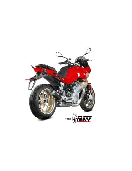 silencioso mivv gp pro carbono moto guzzi v100 mandello 2022 25 m 015 l2p