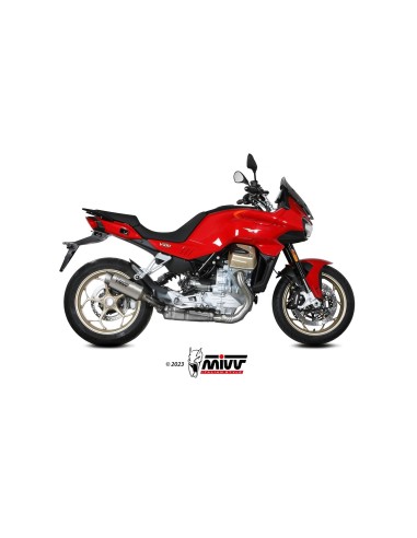 silencioso mivv gp pro titanium moto guzzi v100 mandello 2022 25 m 015 l6p