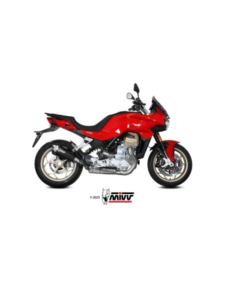 silencioso mivv delta race black moto guzzi v100 mandello 2022 25 m 015 ldrb