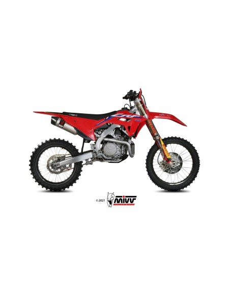 silencioso mivv oval st acero honda crf 450 2021 25 m ho 034 sxc