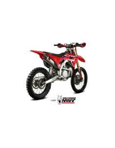 silencioso mivv oval st acero honda crf 450 2021 25 m ho 034 sxc 2