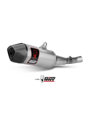 silencioso mivv oval st acero honda crf 450 2021 25 m ho 034 sxc