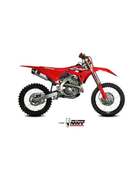 silencioso mivv oval titanium honda crf 250 2022 24 m ho 035 s4c