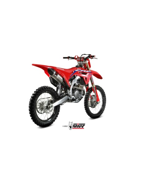 silencioso mivv oval st acero honda crf 250 2022 24 m ho 035 sxc